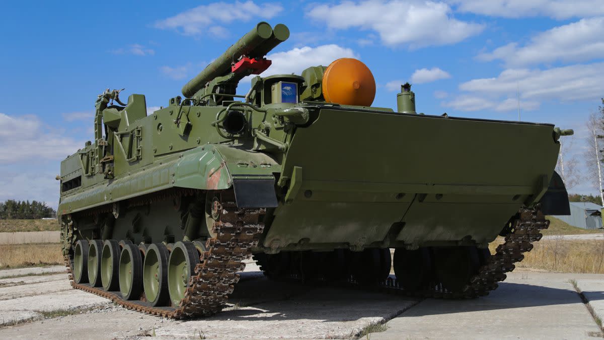 khrizantema s 9p157 2 tank destrer or self propelled missile carrier based on bmp 3 chassis