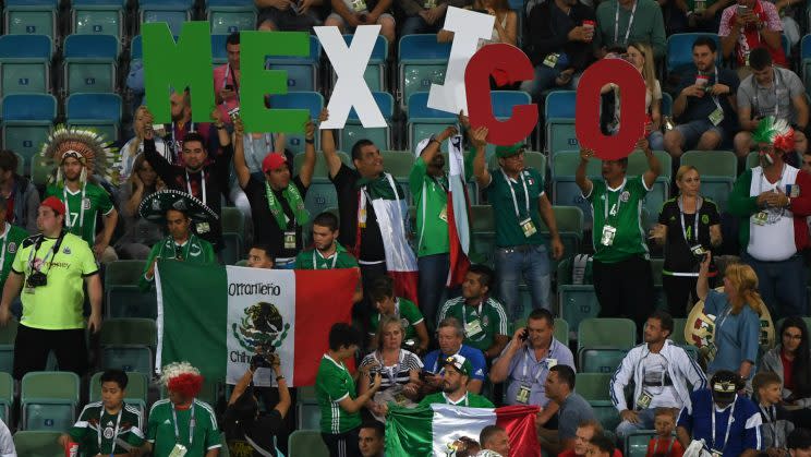 La afición mexicana que sigue al Tri. Foto: GOAL