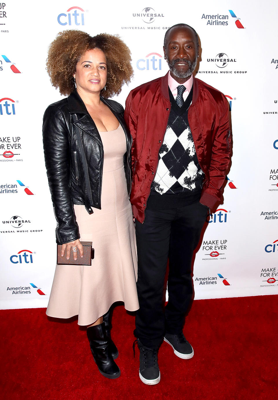 Bridgid Coulter and Don Cheadle