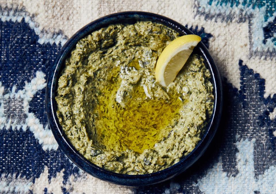 Leo: Swiss Chard-Tahini Dip