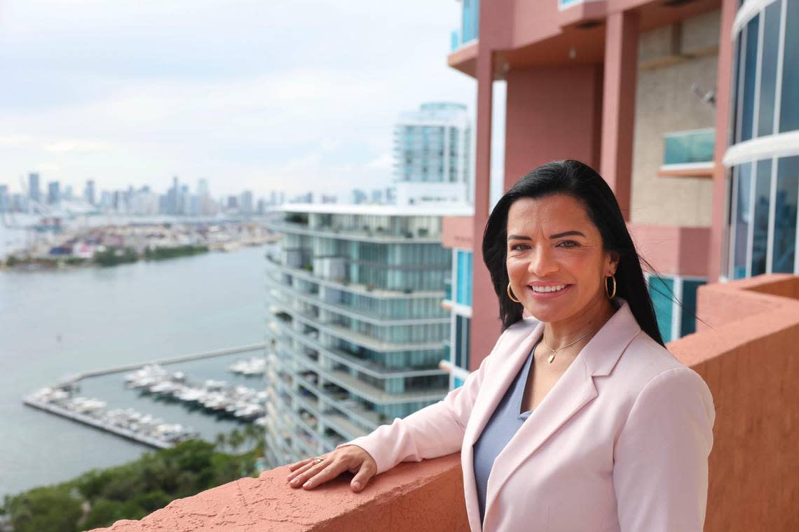 Portofino Tower General Manager Damaris Cabrera, pictured above, implements creative strategies to build loyalty among her staff at her condominium. “I share this is a learning opportunity,” Cabrera said. “People give more. All of these other challenges, like the traffic and high cost of living, become background noise. They are more engaged, because they have a long-term goal.” Alie Skowronski/askowronski@miamiherald.com