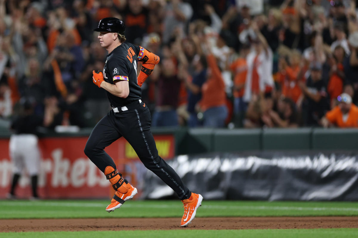 Orioles' Heston Kjerstad hits first MLB home run to break up Rays