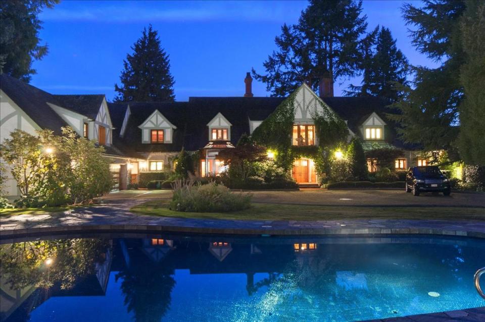 <p>No. 3: <span>4351 Erwin Drive, West Vancouver, B.C.</span><br> List price: $42,000,000<br> An English mansion in Vancouver, this home took the top spot in our spring ranking of expensive residences. This home has 150 feet of private beach, seven bedrooms (including two guest suites), pool, spa, beachside firepit and much more. (Photo: Malcolm Hasman) </p>