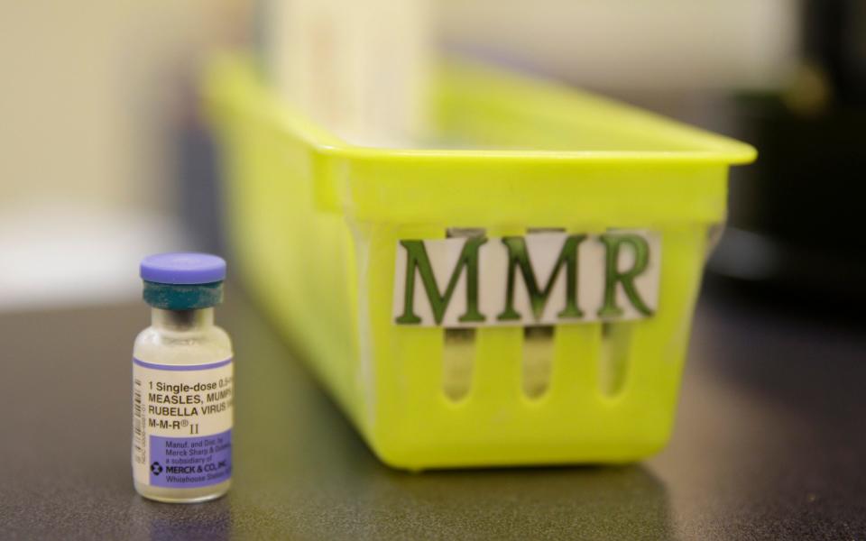 Just one in 10 children has had their first MMR jab by the age of two