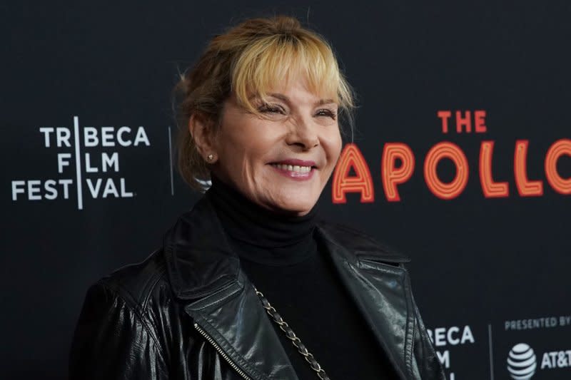 Kim Cattrall arrives on the red carpet at the "The Apollo" screening during the Tribeca Film Festival at The Apollo Theater on April 24, 2019 in New York City. The actor turns 67 on August 21. File Photo by John Angelillo/UPI