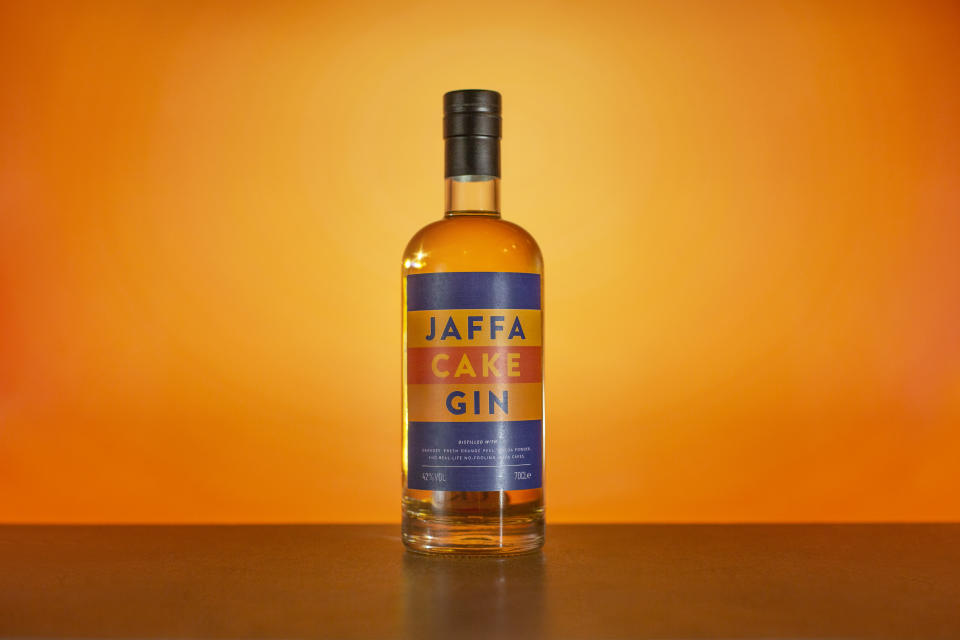 Jaffa Cake Gin. 