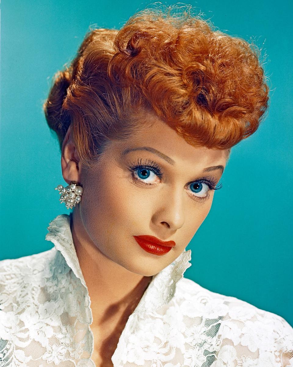 <h1 class="title">Lucille Ball, 1955</h1><cite class="credit">Photo: Collection/Hulton Archive/Getty Images</cite>