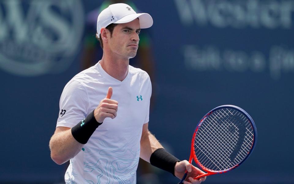 Andy Murray is due to make his grand-slam comeback at the US Open next week - AP