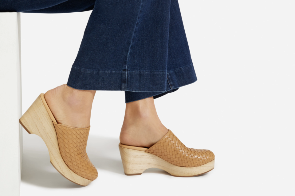 Everlane is jumping on the Clog trend with their latest release, which comes in four different colours.