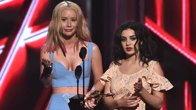 At this month’s 2015 Billboard Music Awards, <strong>Iggy Azalea</strong> won the “Top Rap Song” award with <strong>Charlie XCX</strong> for “Fancy.” She actually had two nominations in the category, the other being “Black Widow” with <strong>Rita Ora</strong>. “This is really cool,” Charlie XCX said. “We’ve waited a while for this.” <strong> NEWS: Iggy Azalea blames the criticism she gets on being a woman</strong> But did they wait <em>too</em> long? One person didn’t think their win was that cool: <strong>N</strong> <strong>icki Minaj</strong>, who was also nominated in the category for “Anaconda.” She tweeted this after the show: What period of time did these billboard awards cover?— NICKI MINAJ (@NICKIMINAJ) May 18, 2015 Shady AF, but Nicki probably wasn't expecting her fans to start a Change.org petition to take the award back from Iggy. The petition claims that Iggy’s win “has been proven invalid.” Change.org “The eligibility time period for nominations is March 10th, 2014 through March 2015,” the writer of the petition claims. "’Fancy’ was released on February 17th, 2014, nearly a month before the eligibility starting.” Iggy and Charlie even performed “Fancy” at the Billboard Awards <em>last year</em>: Getty Images (Aww, Iggy Azalea, we kind of miss your old face.) <strong> NEWS: Meek Mill reveals whether he and Nicki Minaj are actually engaged</strong> The petition has more than 18,500 signatures, with 5,000 in the first 24 hours alone. Most of the people signing it are clearly #TeamNicki: “Because there are rules than need to be followed, and this kind of injustice is too much,” one says. “Nicki Minaj woud've [sic] won if this didn't happen.” As for the Billboard Music Awards, this is how they explain their qualifications: ABC What does a “key fan interaction” even mean? Here's the deal: The Billboard Music Awards eligibility dates are, in fact, March 10, 2014 through March 8, 2015. But the awards are determined by <em>chart activity </em>-- the Billboard charts, hence the name -- during that period. It doesn't matter when the song actually came out. Which is why <strong>Idina Menzel</strong>’s “Let It Go” was nominated for Top Streaming Song even though it was RELEASED IN 2013. So everyone calm down. It's legit. We doubt Nicki’s worried about it anyway. YouTube Remember when Iggy got in a fight with Papa John’s pizza on Twitter? LOL...