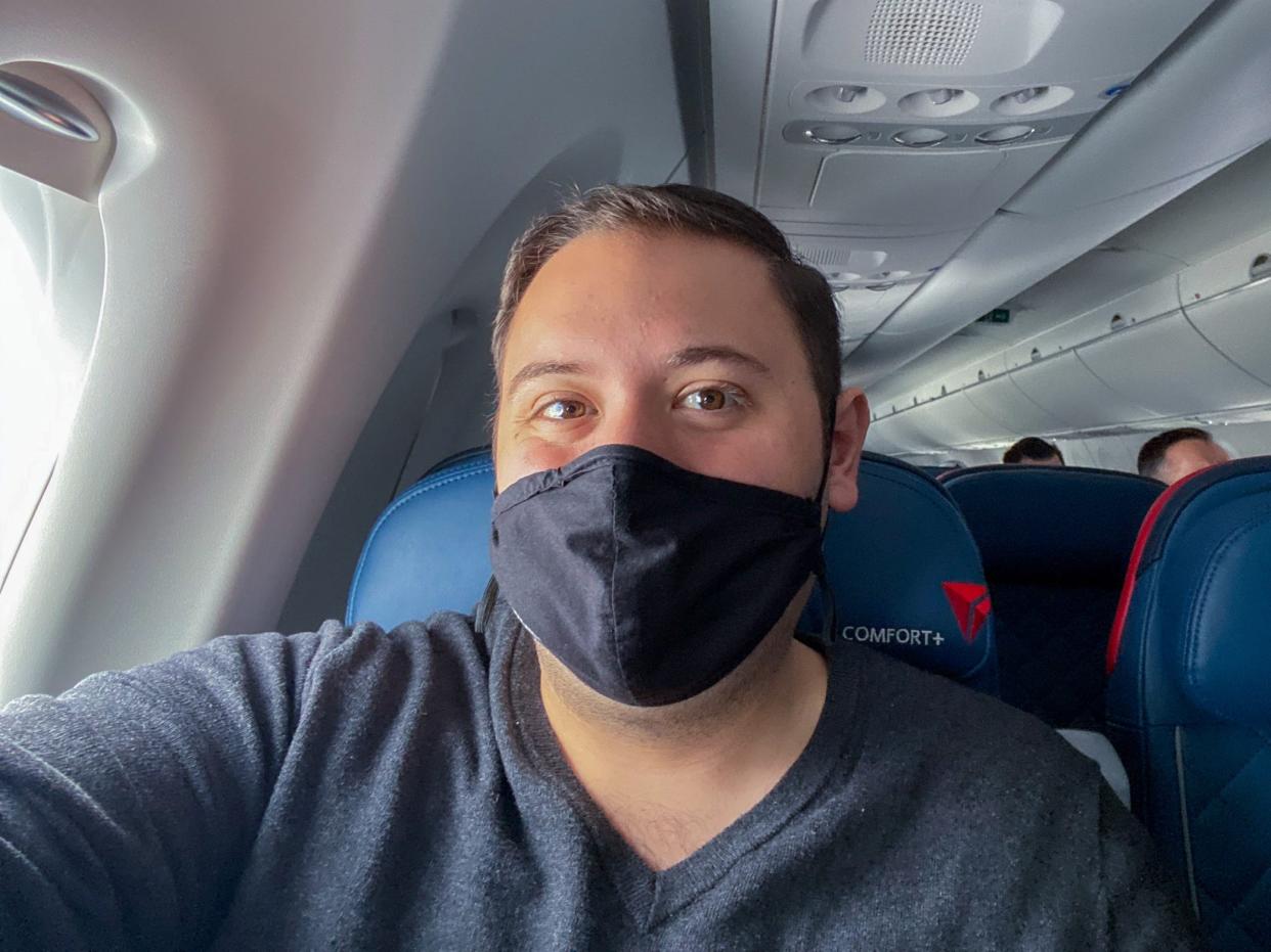 Flying on American Airlines and Delta Air Lines during pandemic