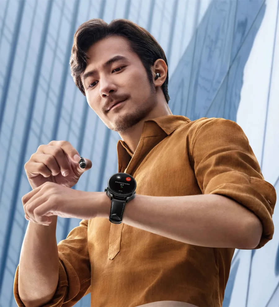 【HUAWEI發稿照】HUAWEI WATCH Buds 智慧手錶無線耳機二合一創新設計 帶來前所未 圖/華為