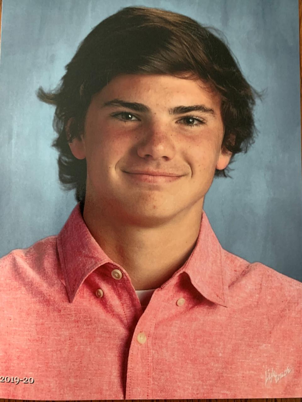 Matt Mangine, an incoming junior at St. Henry District High School, died suddenly after soccer training drills on June 16, 2020.