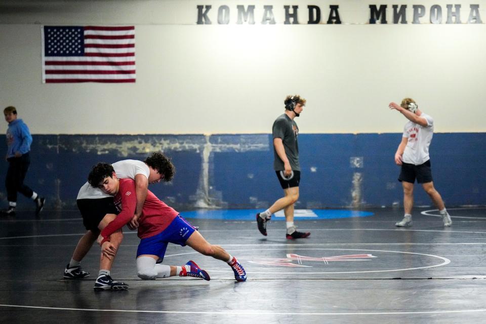 Common bond Wrestling unites Hartley’s Dylan Newsome, Olentangy