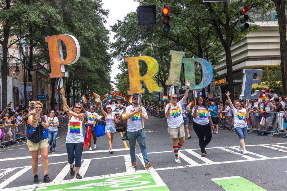 Charlotte Pride 2023 will take place Aug. 19-20 in uptown Charlotte. Grant Baldwin