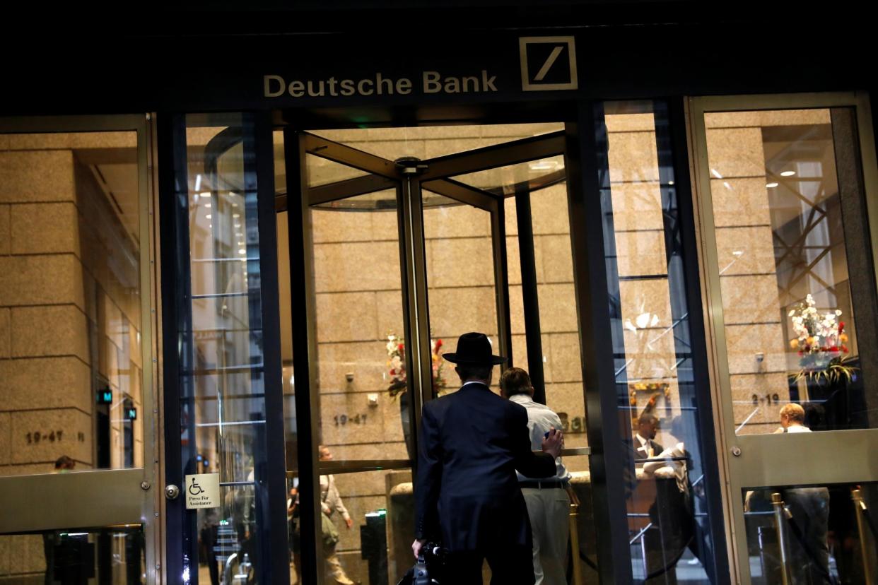 The US headquarters of Deutsche Bank in New York City: REUTERS