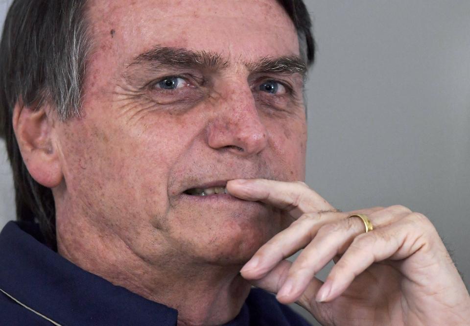 Jair Bolsonaro. (CARL DE SOUZA/AFP/Getty Images)