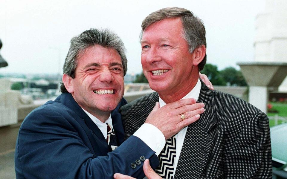 Kevin Keegan and Sir Alex Ferguson