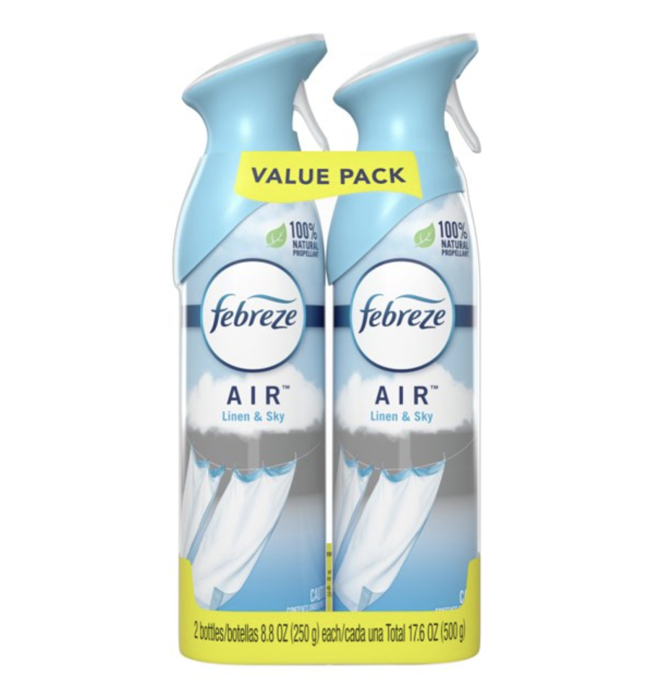 Two Febreze bottles