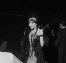 <p>In 1957, Collins channeled a Roaring Twenties flapper at a party in L.A.</p>