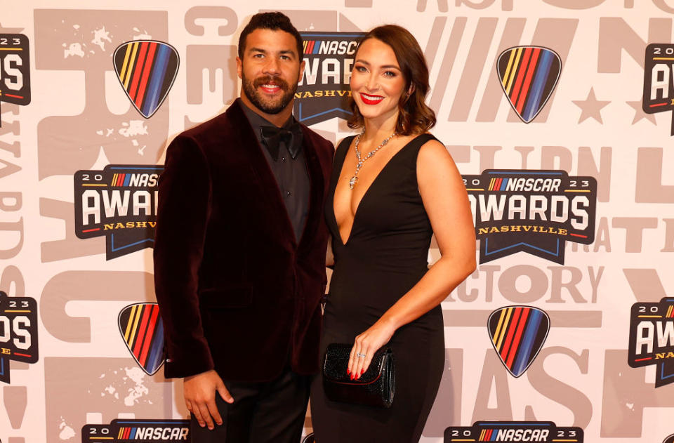 Bubba Wallace & Amanda Wallace