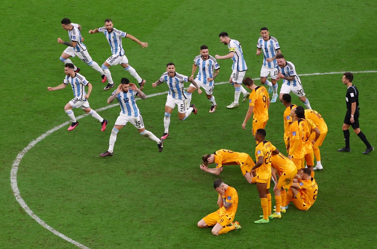 Argentina gloat after beating Netherlands on penalties (Reuters)