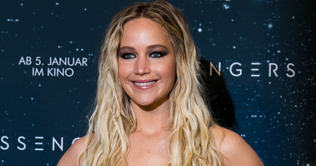 Jennifer Lawrence nearly killed a member of a film crew by scratching her bottom on a rock