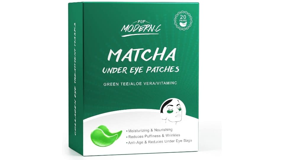 Matcha Under Eye Mask - Amazon, $17