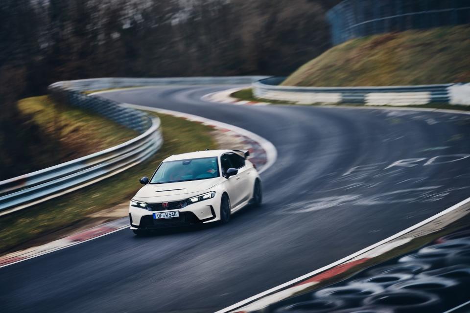 honda civic type r nurburgring record