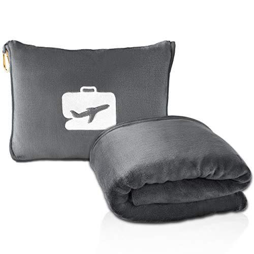10) EverSnug Travel Blanket and Pillow