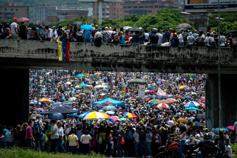 Venezuelan opposition activists have staged daily protests against the government of President Nicolas Maduro over the past six weeks, blocking roads and clashing with police