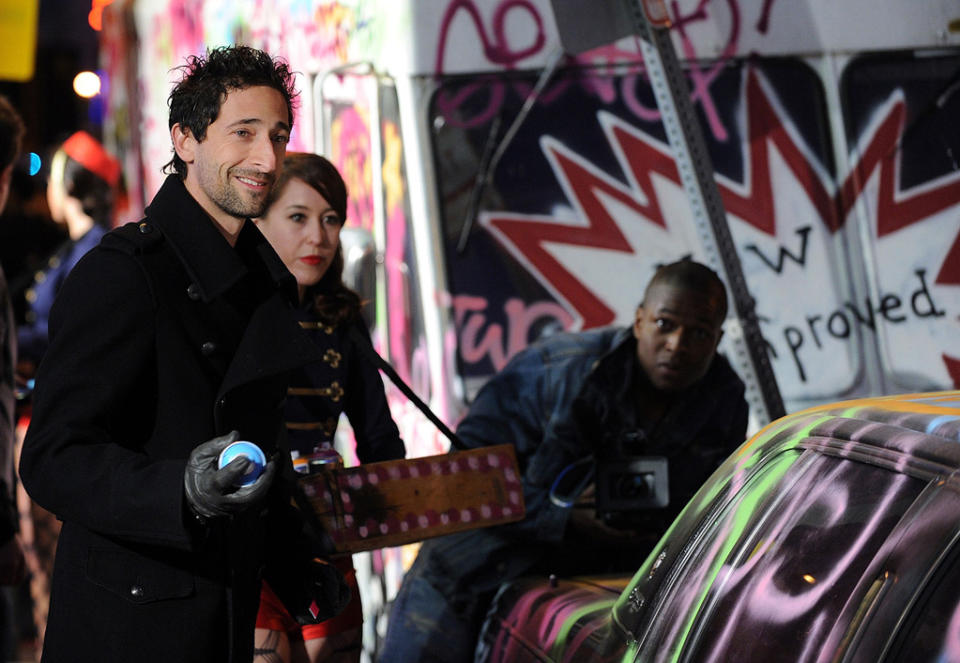 Exit Through the Gift Shop LA premiere 2010 Adrien Brody