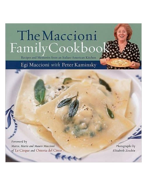 "The Maccioni Family Cookbook"