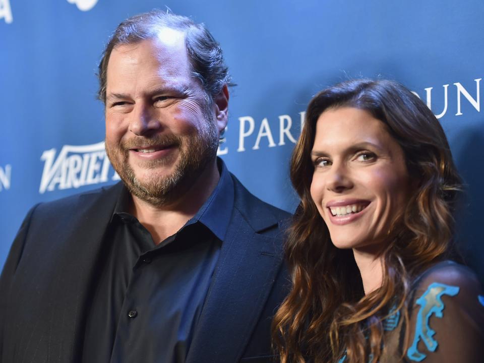 marc benioff lynne benioff