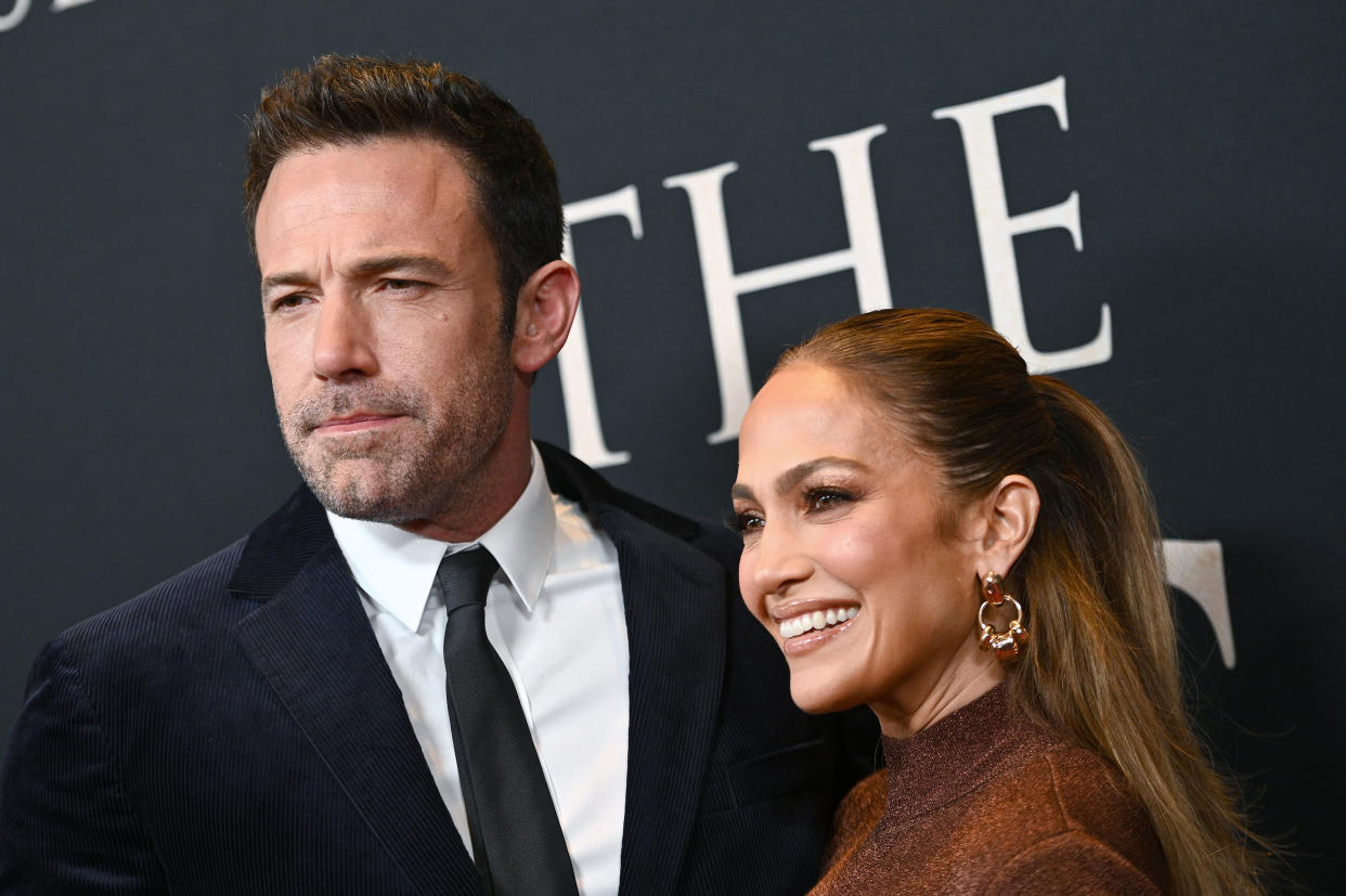 Ben Affleck and Jennifer Lopez attend 