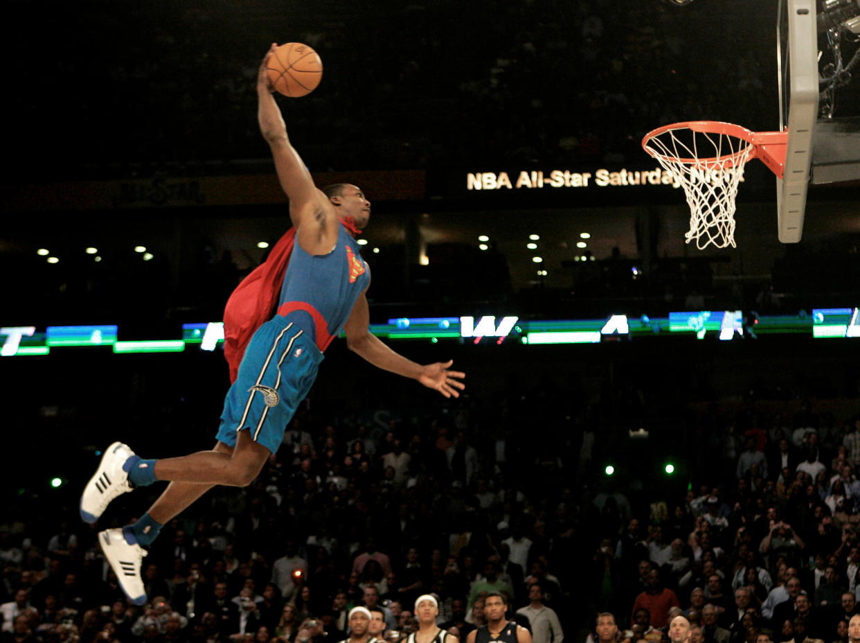 The field for the dunk contest, 3-point contest and skills challenge at All-Star weekend are officially set. (AP/Eric Gay)