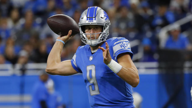 Lions place QB Matthew Stafford on COVID-19 reserve list