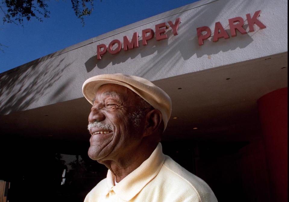 A portrait of Spencer Pompey from 1999.