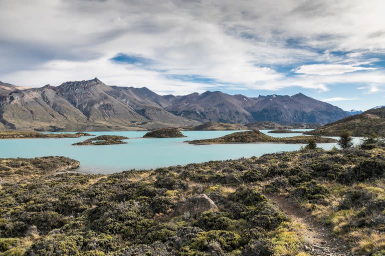 Lago Belgrano, uno de los siete del PN Perito Moreno
