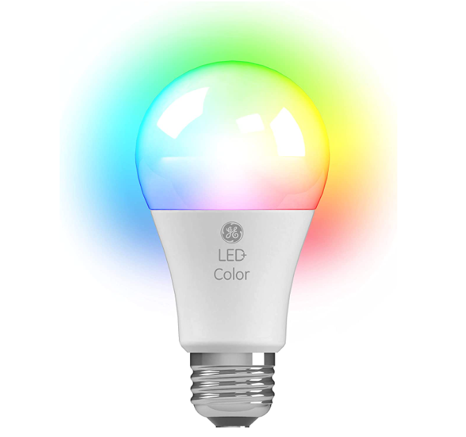 GE color changing light bulb
