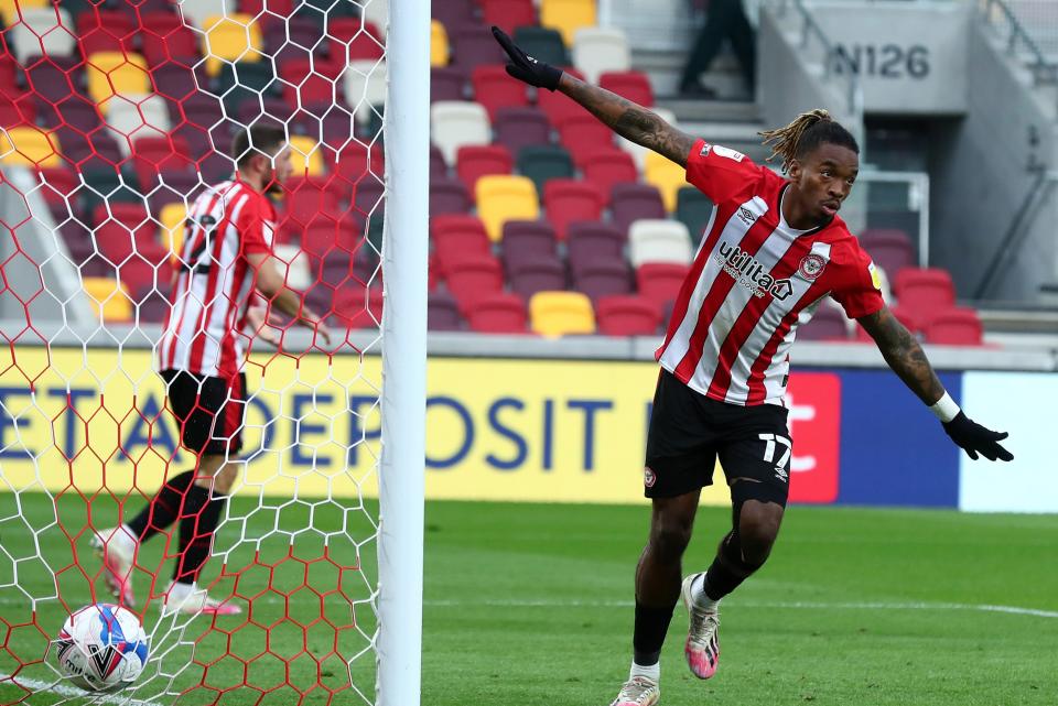 <p>Brentford striker Ivan Toney is the Championship’s top scorer so far this season</p> (Getty Images)