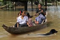 Mekong River serves as a major trade route through several Southeast Asian countries, including Cambodia, Vietnam and Laos. <i>Photo: Reuters</i>