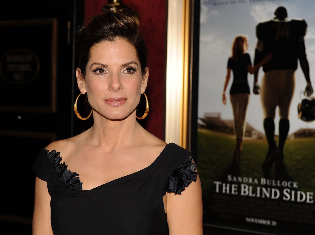 Actress Sandra Bullock attends the premiere of 
