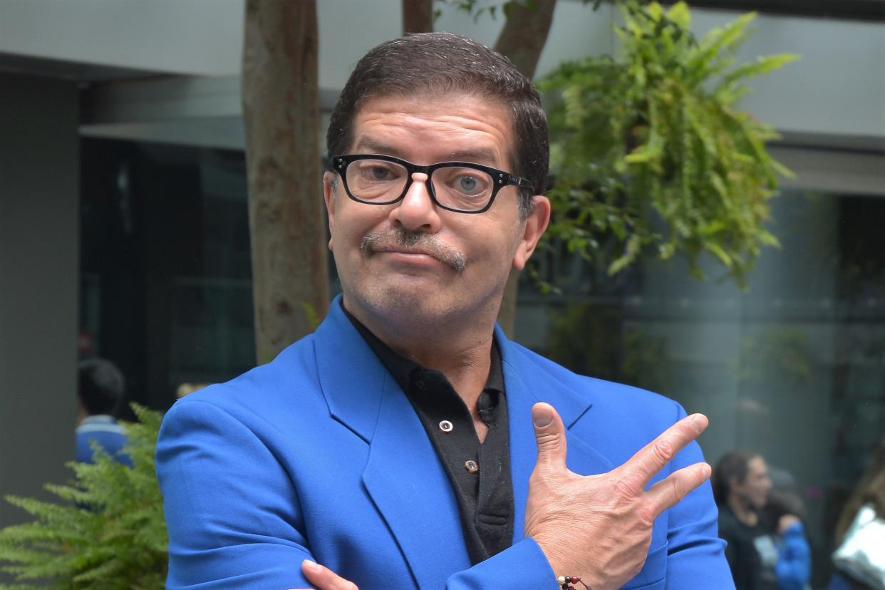 Pepe Magaña criticó al AIFA y eso lo volvió tendencia. Sigue encasillado por su papel de profesor Villafuerte en 'Cachún Cachún Ra Ra'.  (Photo by Medios y Media/Getty Images)