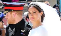 <p> Created by&#xA0;Serge Normant, Meghan&#x2019;s wedding hair was the perfect mix of elegance and modernity, topped off with&#xA0;<em>that</em>&#xA0;stunning Queen Mary Bandeau tiara worth an estimated $9M/&#xA3;7M. Inspiration came from the &apos;60s and actors like Audrey Hepburn according to Serge who&#xA0;revealed all to Harper&#x2019;s Bazaar&#xA0;back in 2018. &quot;For me, I always think of icons I love, like Audrey Hepburn. I always have little &apos;60s inspirations in my head but I didn&apos;t want to do anything set in a time frame. I didn&apos;t want too much volume. I wanted something very loose and easy which is why we chose a very loose bun,&quot; he revealed.&#xA0; </p>