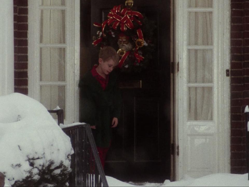 home alone snow