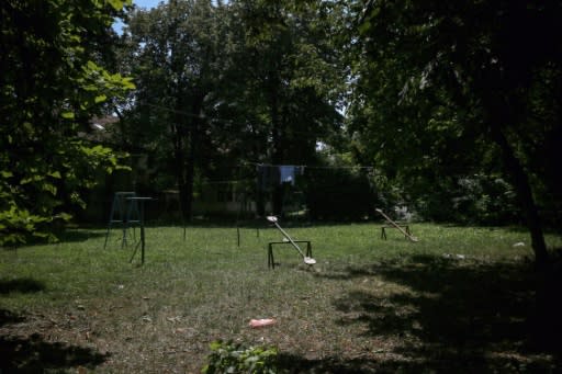 Now a children's play area can be found at the site of Belgrade's former Nazi concentration camp, Staro Sajmiste