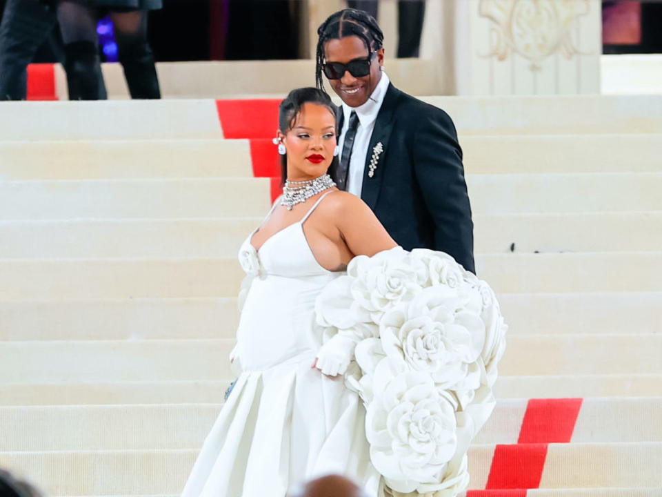 Rihanna, ASAP Rocky. Photo by Jose Perez/Bauer-Griffin/GC Images