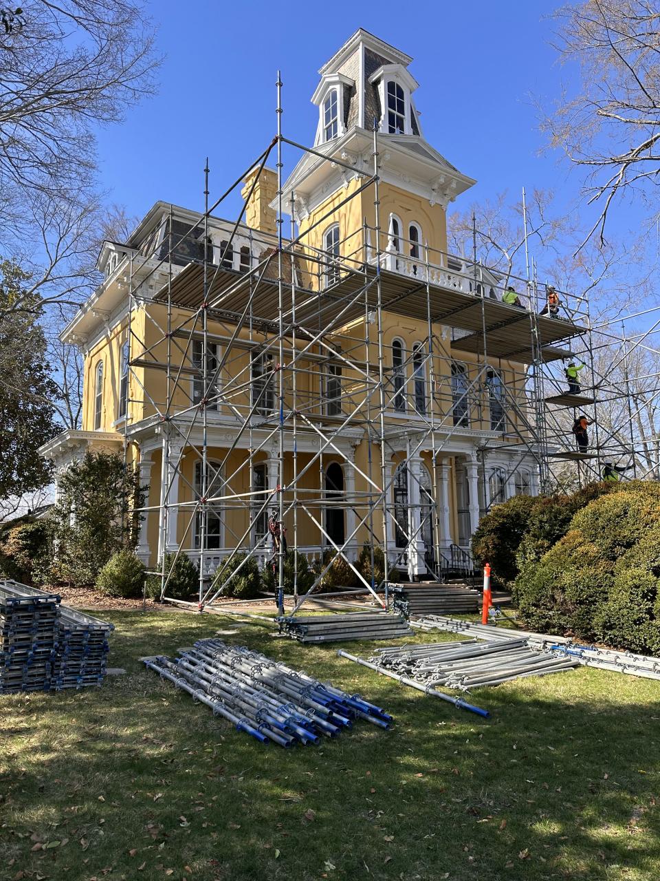 Banker's House undergoes renovations