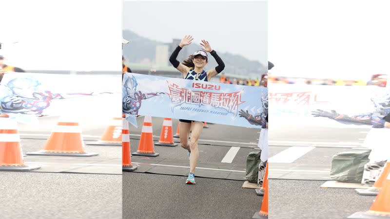 女子全馬冠軍陳淑娟。（圖／大漢整合行銷提供）